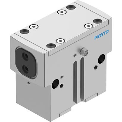 Festo 2 Finger Double Action Pneumatic Gripper, HGPD-40-A-G2, Parallel Gripping Type [HGPD-40-A-G2]; 281-1441
