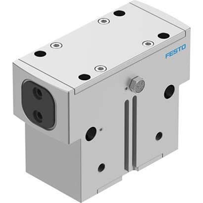 Festo 2 Finger Double Action Pneumatic Gripper, HGPD-63-A-G2, Parallel Gripping Type [HGPD-63-A-G2]; 281-1448