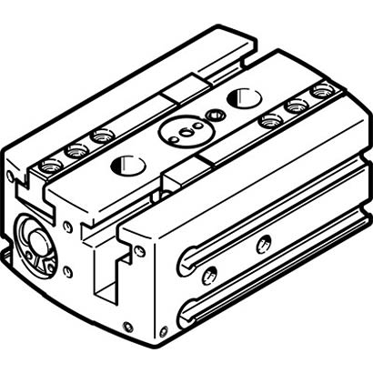 Festo 2 Finger Double Action Pneumatic Gripper, HGPL-14-20-A-B, Parallel Gripping Type [HGPL-14-20-A-B]; 281-1452