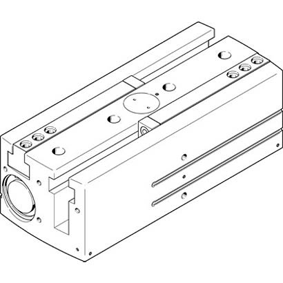 Festo 2 Finger Double Action Pneumatic Gripper, HGPL-63-150-A-B, Parallel Gripping Type [HGPL-63-150-A-B]; 281-1468