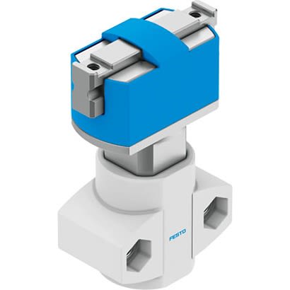 Festo 2 Finger Single Action Pneumatic Gripper, HGPM-12-EO-G6, Parallel Gripping Type [HGPM-12-EO-G6]; 281-1481