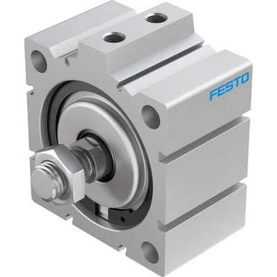 Festo Pneumatic Compact Cylinder - 188346, 100mm Bore, 20mm Stroke, ADVC Series, Double Acting [ADVC-100-20-A-P]; 281-1518