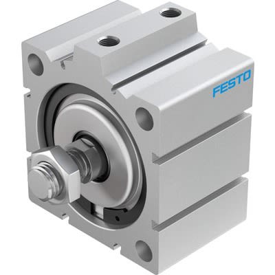 Festo Double Acting Cylinder - 188342, 100mm Bore, 20mm Stroke, ADVC Series, Double Acting [ADVC-100-20-A-P-A]; 281-1519