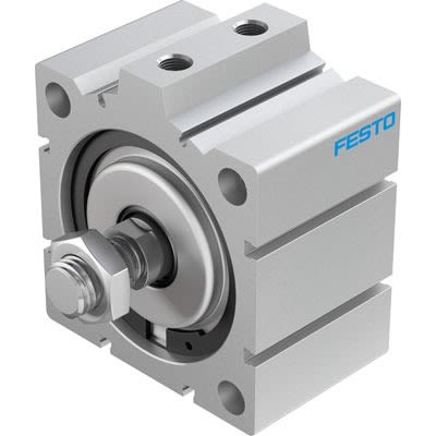 Festo Pneumatic Compact Cylinder - 188347, 100mm Bore, 25mm Stroke, ADVC Series, Double Acting [ADVC-100-25-A-P]; 281-1520