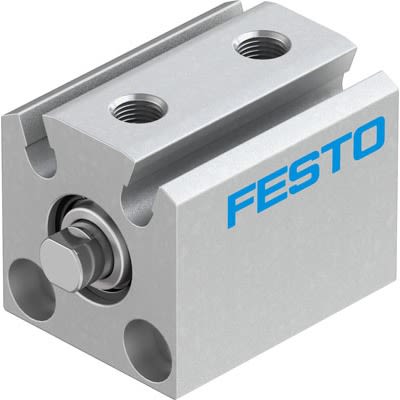 Festo Pneumatic Cylinder - 526905, 10mm Bore, 5mm Stroke, ADVC Series, Double Acting [ADVC-10-5-P-A]; 281-1523