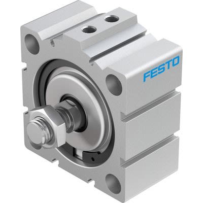Festo Pneumatic Compact Cylinder - 188320, 80mm Bore, 10mm Stroke, ADVC Series, Double Acting [ADVC-80-10-A-P]; 281-1524