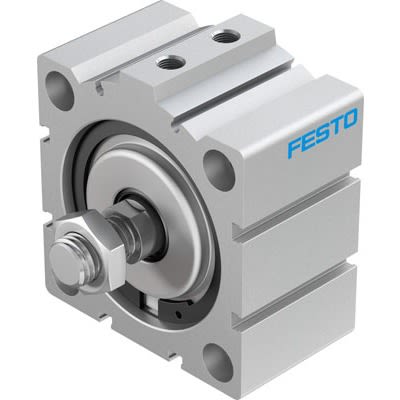 Festo Pneumatic Piston Rod Cylinder - 188321, 80mm Bore, 15mm Stroke, ADVC Series, Double Acting [ADVC-80-15-A-P]; 281-1526