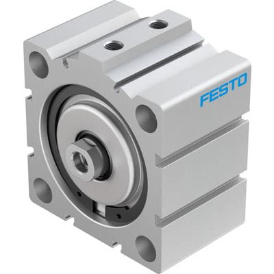Festo Pneumatic Compact Cylinder - 188314, 80mm Bore, 20mm Stroke, ADVC Series, Double Acting [ADVC-80-20-I-P]; 281-1528