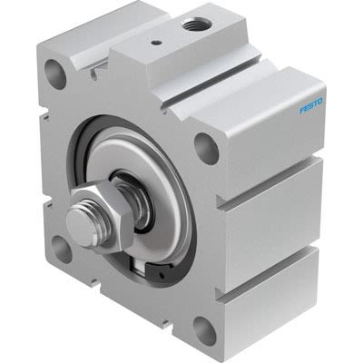 Festo Pneumatic Cylinder - 188330, 100mm Bore, 10mm Stroke, AEVC Series, Single Acting [AEVC-100-10-A-P]; 281-1529