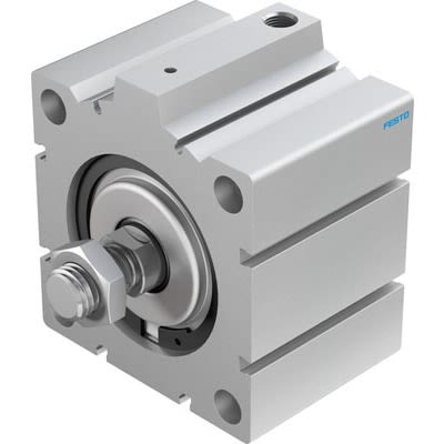 Festo Pneumatic Piston Rod Cylinder - 188329, 100mm Bore, 25mm Stroke, AEVC Series, Single Acting [AEVC-100-25-A-P-A]; 281-1533