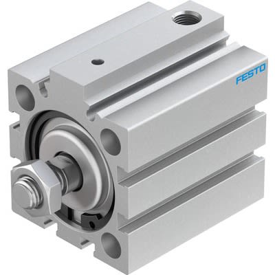 Festo Pneumatic Piston Rod Cylinder - 188229, 40mm Bore, 25mm Stroke, ADVC Series, Single Acting [AEVC-40-25-A-P-A]; 281-1541