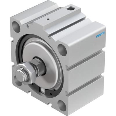 Festo Pneumatic Cylinder - 188304, 80mm Bore, 10mm Stroke, AEVC Series, Single Acting [AEVC-80-10-A-P-A]; 281-1548