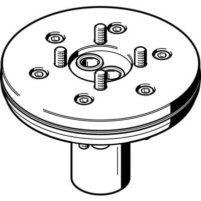 Festo Adapter DADG-AK-220-2G18, For Use With DHTG Rotary Indexing Table [DADG-AK-220-2G18]; 281-1591