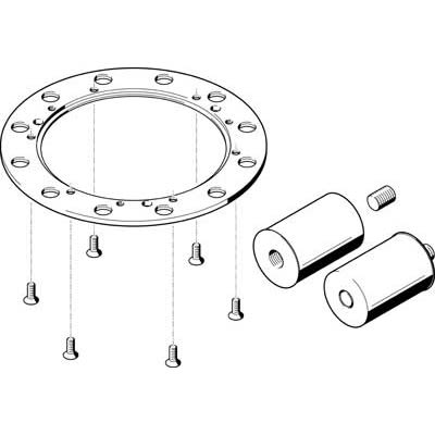 Festo Cylinder Assembly DADM-CK-220-12 [DADM-CK-220-12]; 281-1609