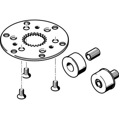Festo Connection Kit DADM-CK-65-3, For Use With Pneumatic Cylinder & Actuator [DADM-CK-65-3]; 281-1619
