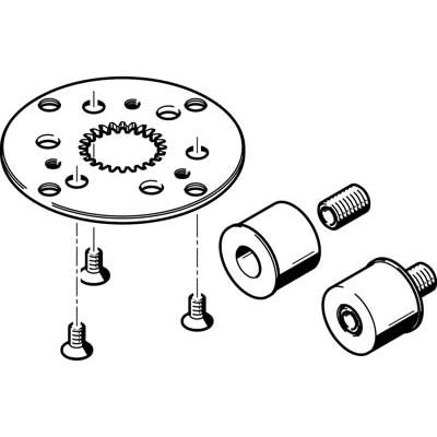 Festo Connection Kit DADM-CK-65-4, For Use With DHTG Rotary Indexing Table [DADM-CK-65-4]; 281-1620