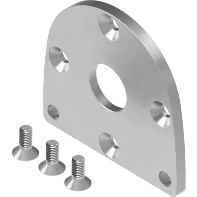 Festo Mounting Bracket DAMF-Q12-40, For Use With Pneumatic Cylinder & Actuator [DAMF-Q12-40]; 281-1635
