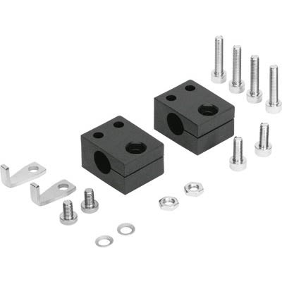 Festo Sensor Bracket DASI-B10-25-S8, For Use With Pneumatic Cylinder & Actuator [DASI-B10-25-S8]; 281-1659