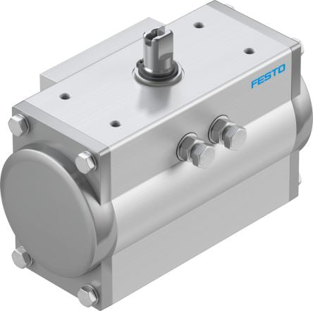 Festo DFPD Series 8 bar Double Action Pneumatic Rotary Actuator, 90° Rotary Angle, 20mm Bore [DFPD-20-RP-90-RD-F05-R3-EP]; 281-1720