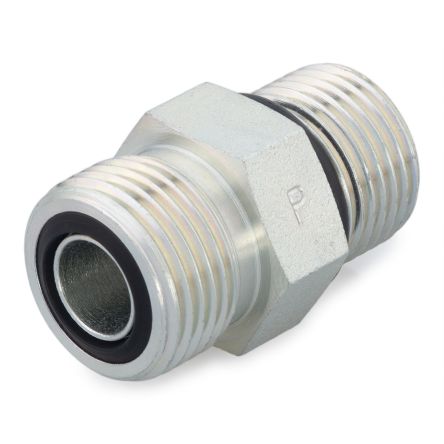 Parker Hydraulic Male Stud 5/8 in Male to 1 1/16-12 in Male, 10-12F5OMLOS [10-12F5OMLOS]; 281-1840