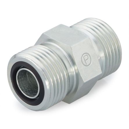 Parker Hydraulic Straight Threaded Adaptor 5/8 in Male to 5/8 in Male, 10HMLOS [10HMLOS]; 281-1885