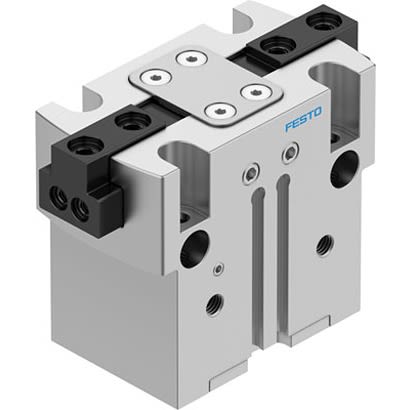 Festo 2 Finger Double Action Pneumatic Gripper, HGPT-25-A-B-G1, Parallel Gripping Type [HGPT-25-A-B-G1]; 281-2116