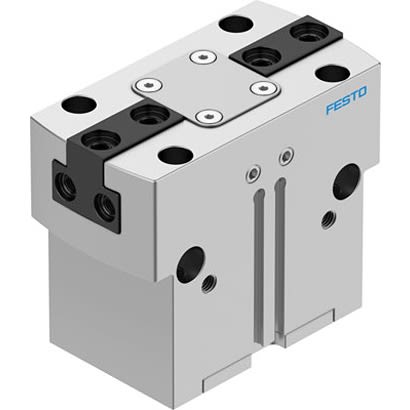 Festo 2 Finger Double Action Pneumatic Gripper, HGPT-35-A-B-G2, Parallel Gripping Type [HGPT-35-A-B-G2]; 281-2124