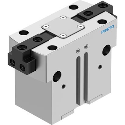 Festo 2 Finger Double Action Pneumatic Gripper, HGPT-40-A-B-F-G1, Parallel Gripping Type [HGPT-40-A-B-F-G1]; 281-2127