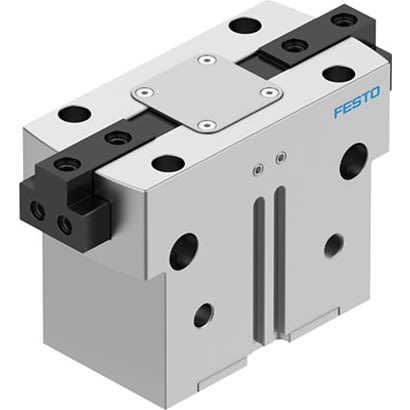 Festo 2 Finger Double Action Pneumatic Gripper, HGPT-50-A-B-G1, Parallel Gripping Type [HGPT-50-A-B-G1]; 281-2135