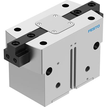 Festo 2 Finger Double Action Pneumatic Gripper, HGPT-80-A-B-G1, Parallel Gripping Type [HGPT-80-A-B-G1]; 281-2148