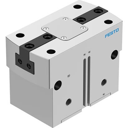 Festo 2 Finger Double Action Pneumatic Gripper, HGPT-80-A-B-G2, Parallel Gripping Type [HGPT-80-A-B-G2]; 281-2149