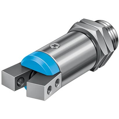Festo 2 Finger Single Action Pneumatic Gripper, HGWM-12-EO-G7, Angle Gripping Type [HGWM-12-EO-G7]; 281-2177