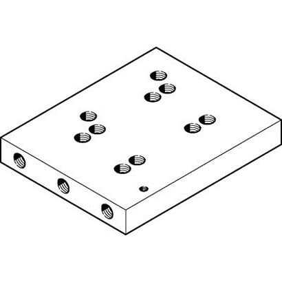 Festo Connection Kit HMIO-AP-1, For Use With Pneumatic Cylinder & Actuator [HMIO-AP-1]; 281-2207