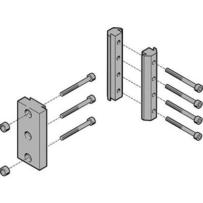 Festo Adapter HMSV-34, For Use With Pneumatic Cylinder & Actuator [HMSV-34]; 281-2245