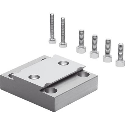 Festo Adapter HMVA-DLA18/25, For Use With Pneumatic Cylinder & Actuator [HMVA-DLA18/25]; 281-2257
