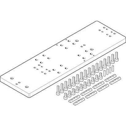 Festo Connection Kit HMVD-RP/FP-DL63, For Use With Pneumatic Cylinder & Actuator [HMVD-RP/FP-DL63]; 281-2264