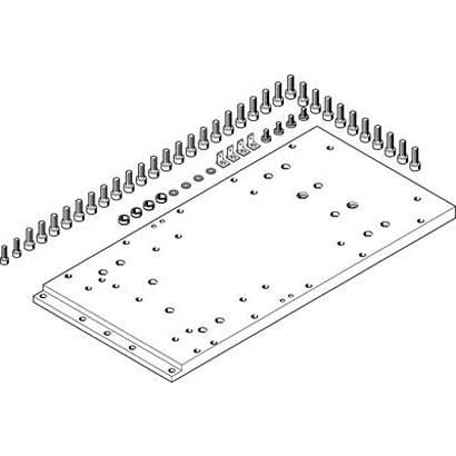 Festo Adapter HMVS-DL40, For Use With Pneumatic Cylinder & Actuator [HMVS-DL40]; 281-2274