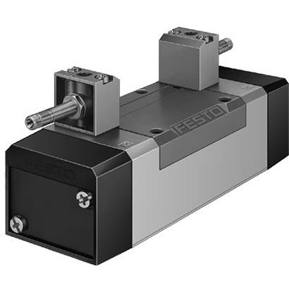 Festo Pressurised Pneumatic Solenoid Valve - Electrical Metric M5 MFH Series, 535983 [MFH-5/3B-D-3-C-EX]; 281-2380