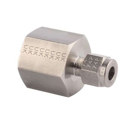 Parker Hydraulic Straight Compression Tube Fitting NPT 1/2, M12FSC1/2N-316 [M12FSC1/2N-316]; 281-2589