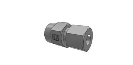 Parker Adapter, 24° Metric Flareless Male, BSPP 1/4-19 Female, 310.2 bar max [MAV08LRCF]; 281-2626