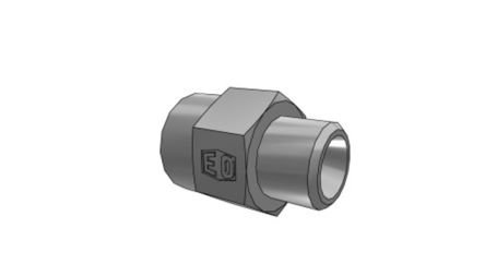 Parker Adapter, 24° Metric Flareless Male, BSPP 1/4-19 Female, 310.2 bar max [MAV08LROMDCF]; 281-2627