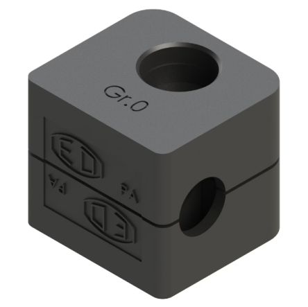 Parker Single Hydraulic Pipe Clamp for 6mm tube, RAN006X [RAN006X]; 281-2685