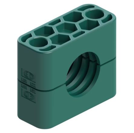 Parker Double Hydraulic Pipe Clamp for 26.9mm tube, RAP426.9X [RAP426.9X]; 281-2733