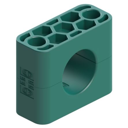 Parker Double Hydraulic Pipe Clamp for 30mm tube, RAPG430X [RAPG430X]; 281-2747
