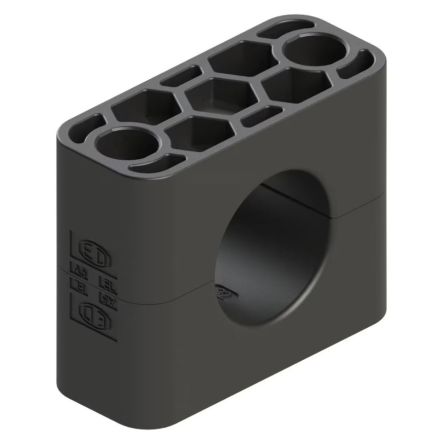 Parker Double Hydraulic Pipe Clamp for 12mm tube, RAVG112X [RAVG112X]; 281-2749