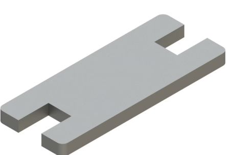 Parker Double Hydraulic Pipe Clamp, SPC1X [SPC1X]; 281-2893