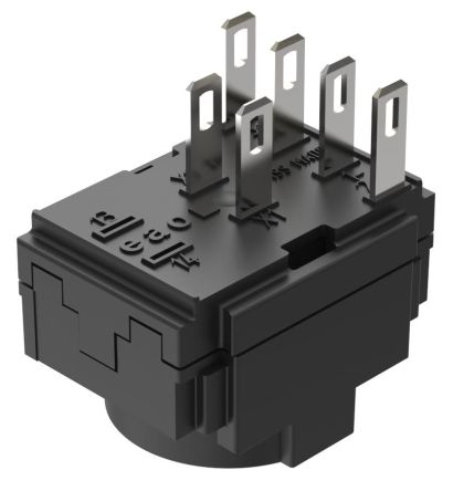 EAO 61 Series Switch Block for Use with With Lamp Terminal, 2 NO [61-8520.12]; 281-3043