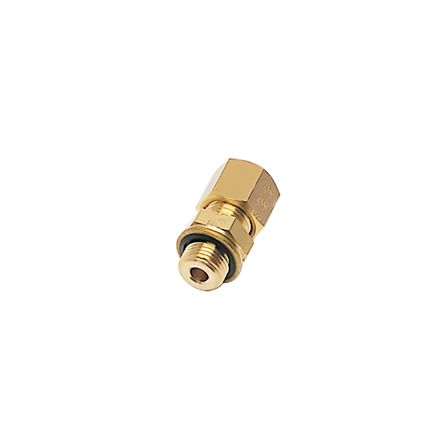 Legris Brass Pipe Fitting, Straight Push Fit Compression Olive, Male BSPP 1/4in 1/4in 10mm [0101 10 13 39]; 281-3187