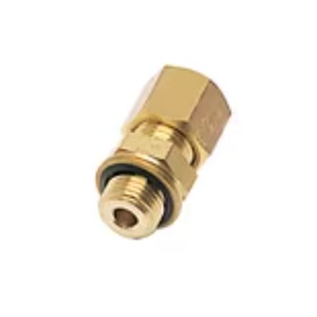 Legris Brass Pipe Fitting, Straight Push Fit Compression Olive, Male BSPP 3/8in 3/8in 14mm [0101 14 17 39]; 281-3191