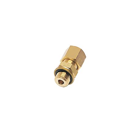 Legris Brass Pipe Fitting, Straight Push Fit Compression Olive, Male BSPP 1/2in 1/2in 14mm [0101 14 21 39]; 281-3192